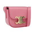 Celine Triomphe Bolso De Hombro Mini De Piel De Becerro Lisa