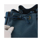 Sac Porté Épaule Louis Vuitton Petit Noe Medium Cuir - Bleu