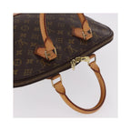 Sac À Main Louis Vuitton Vintage Alma Pm Toile - Marron