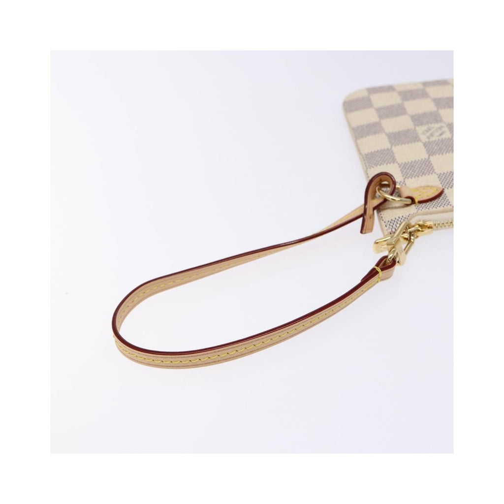 Louis Vuitton - Neverfull MM pouch in canvas - White