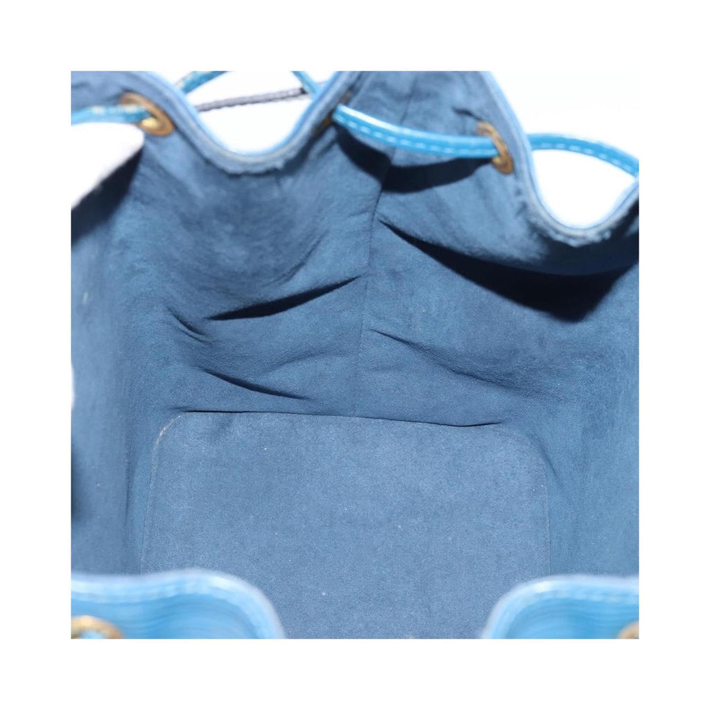 Sac Porté Épaule Louis Vuitton Noe Petit Noé Cuir - Bleu
