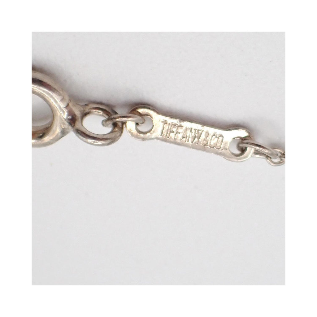 Collier Tiffany & Co. Elsa Peretti Open Heart Pendant 16Mm Silver - Argent