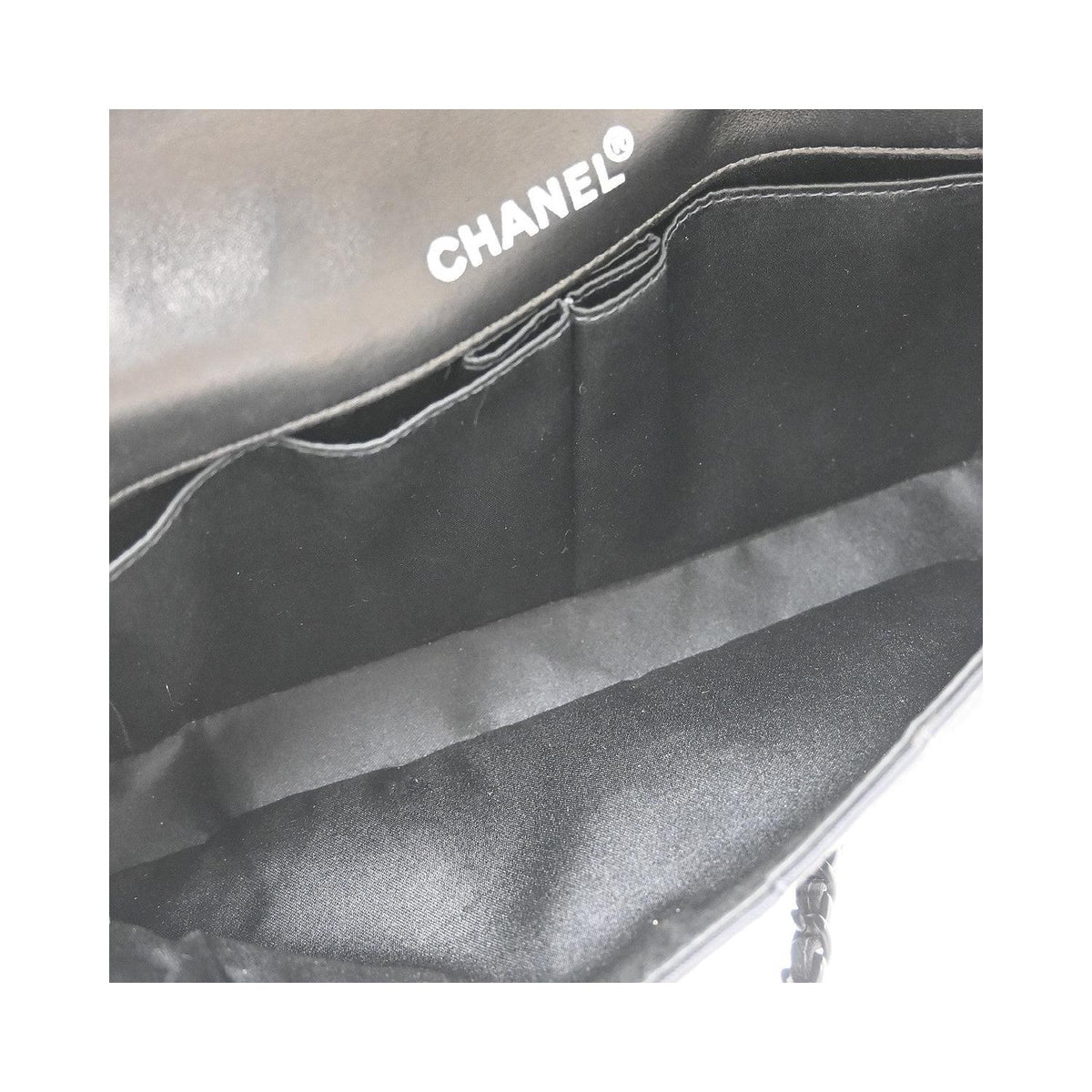Sac Porté Épaule Chanel Travel Line Flap East West Nylon - Noir