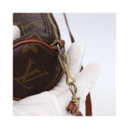 Pochette Louis Vuitton Papillon mini de lona marrón