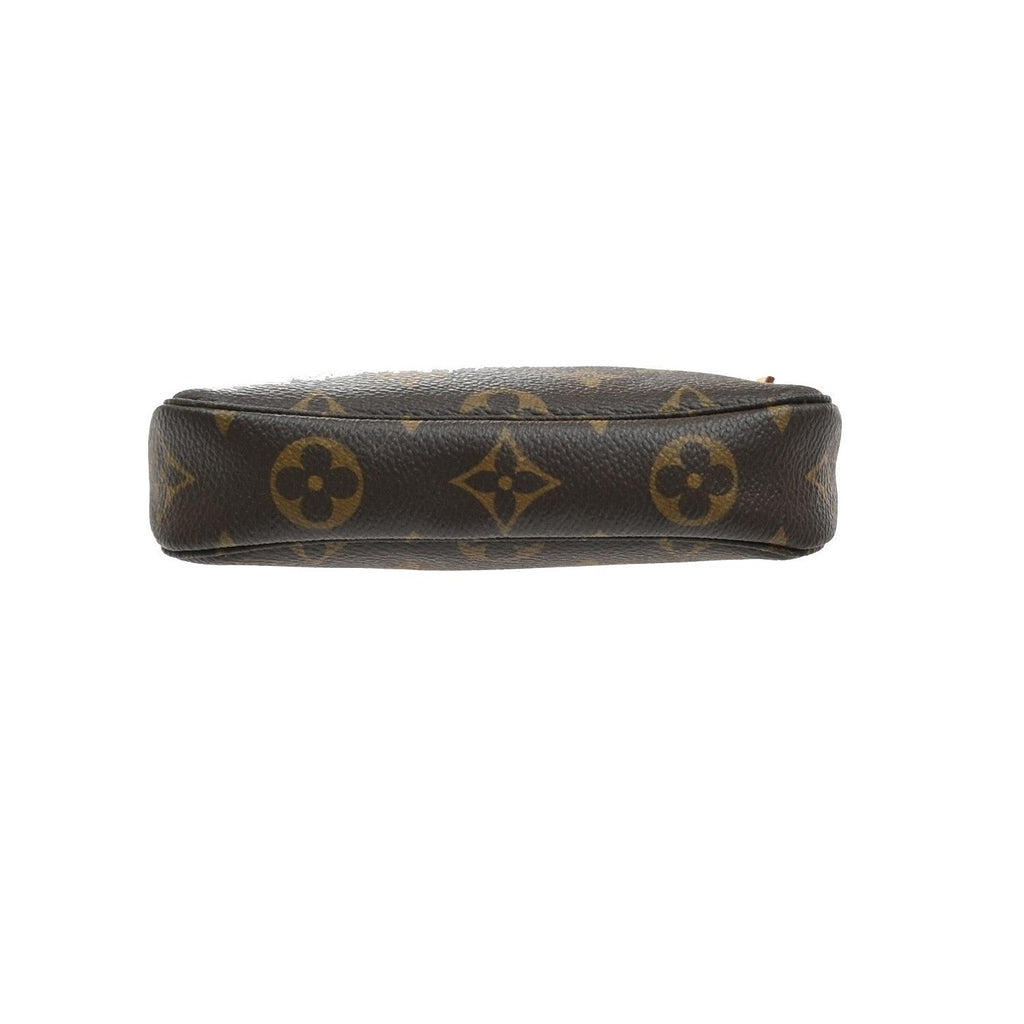Pochette Louis Vuitton Mini Pochette Accessoires Mini Cuir - Marron