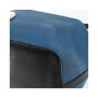 Sac Porté Épaule Louis Vuitton Bicolor Petit Noe Cuir - Bleu