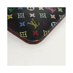 Louis Vuitton - Portamonete Pochette Clés NM in tela - Nero