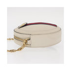 Sac Porté Épaule Gucci Gg Marmont Medium Cuir - Blanc