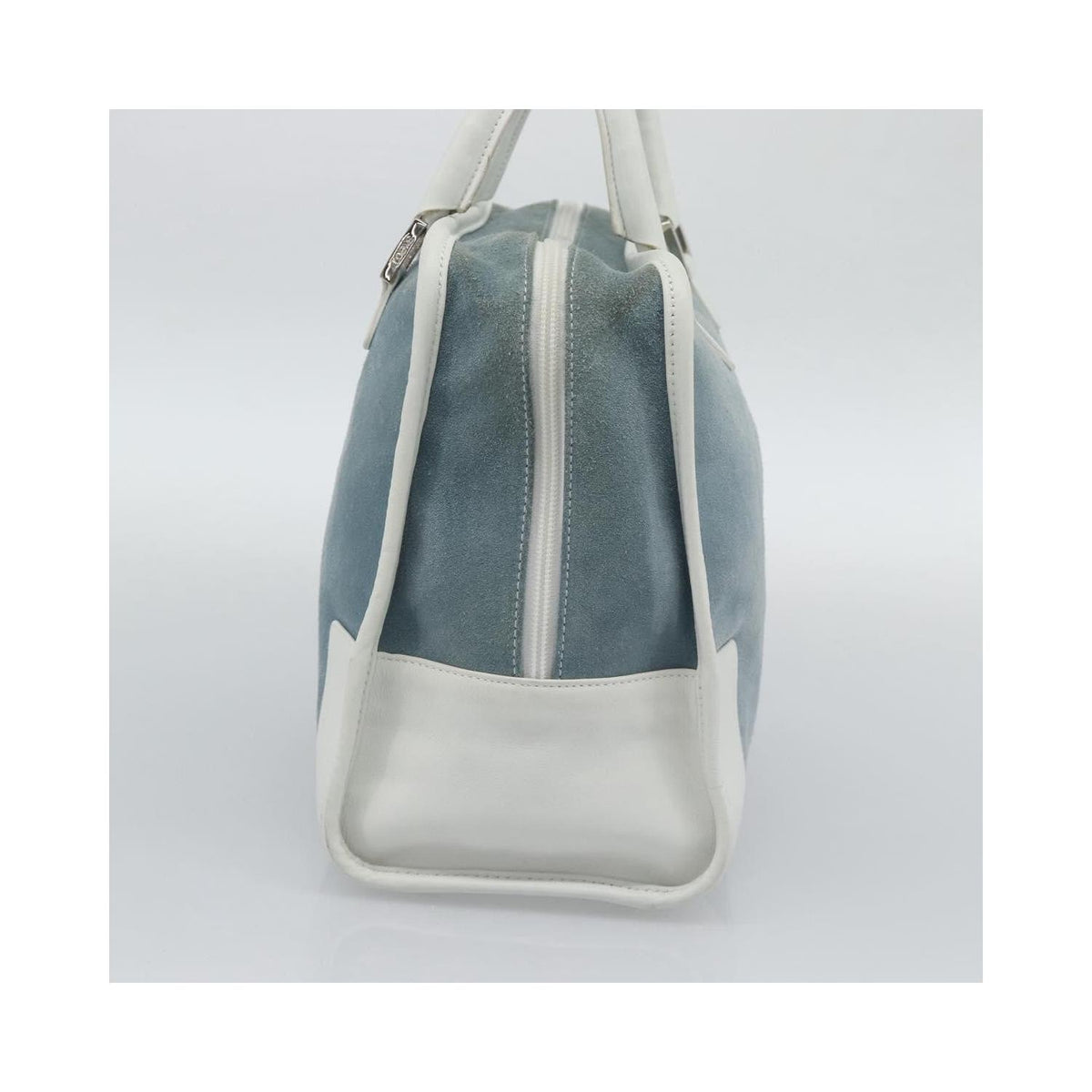 Sac À Main Loewe Amazona 28 Daim - Bleu
