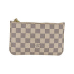 Pochette Louis Vuitton Neverfull Pochette Small Toile - Blanc