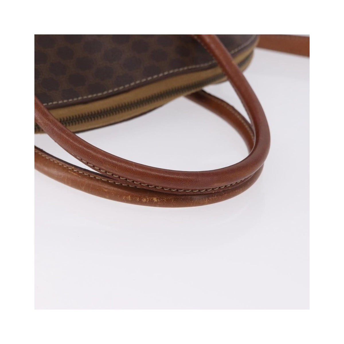 Sac À Main Celine Macadam Small Pvc - Marron