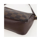 Pochette Louis Vuitton Trousse Make Up Small Toile - Marron