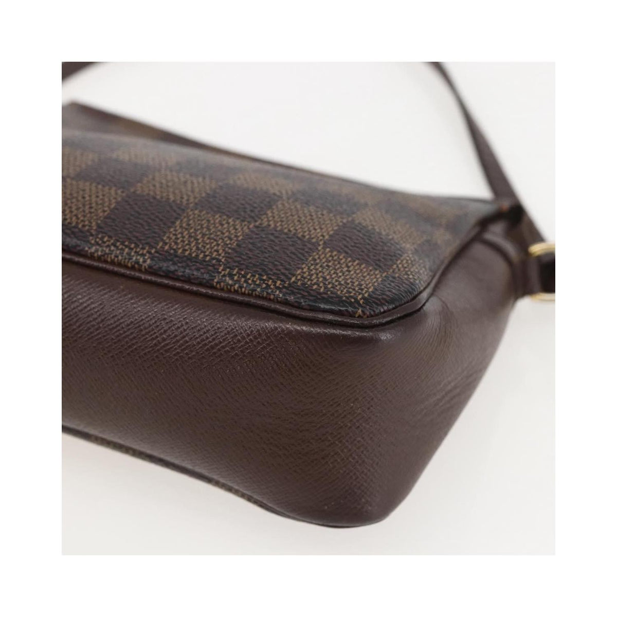 Pochette Louis Vuitton Trousse Make Up Small Toile - Marron
