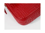 Sac À Main Fendi Mamma Baguette Cuir - Rouge