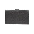 Portefeuille Chanel Timeless Cc French Long Cuir - Noir