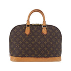 Sac À Main Louis Vuitton Vintage Alma Pm Toile - Marron