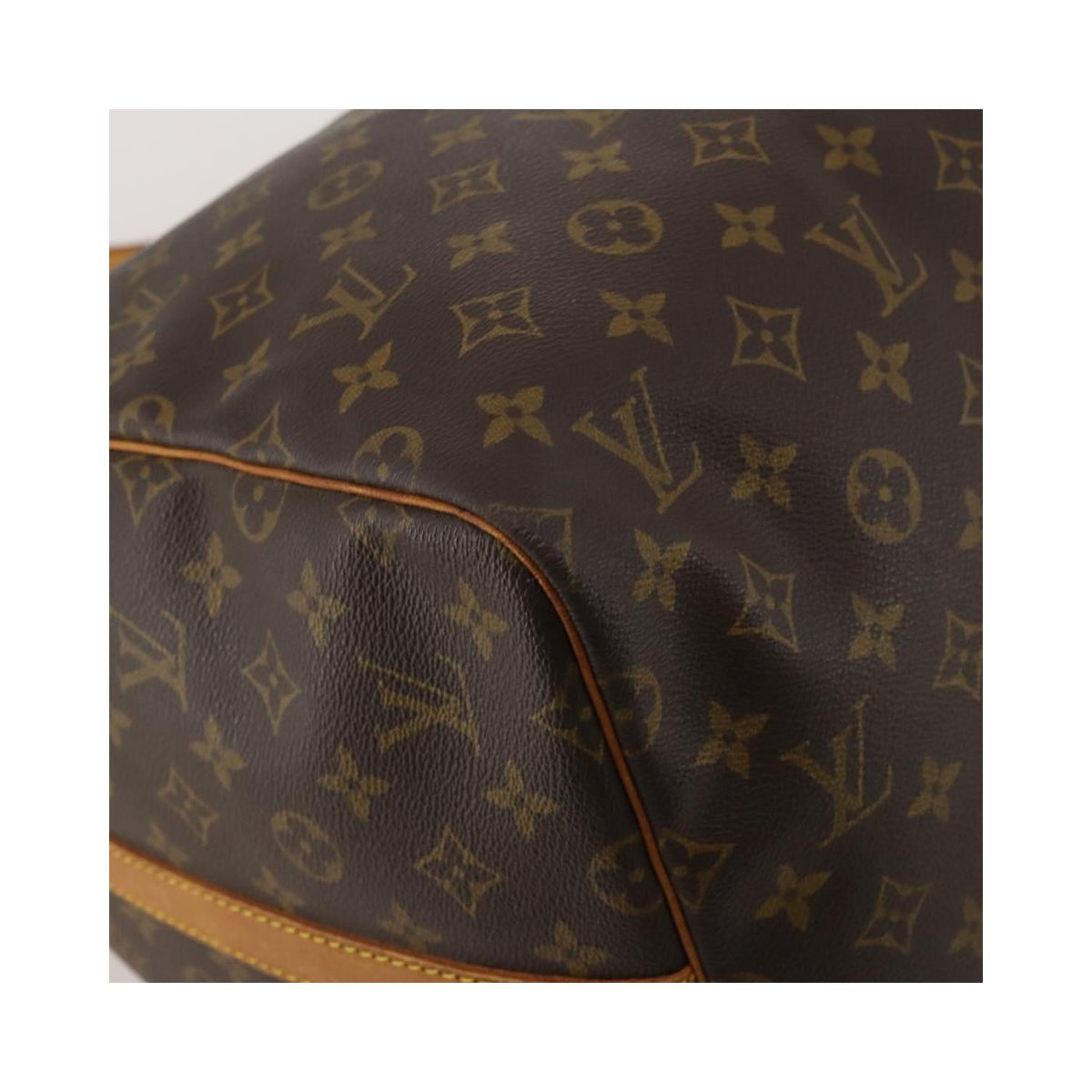 Sac De Voyage Louis Vuitton Keepall Bandoulière 60 Toile - Marron