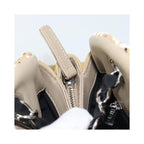 Sac À Main Chanel Just Mademoiselle Medium Cuir Verni - Beige