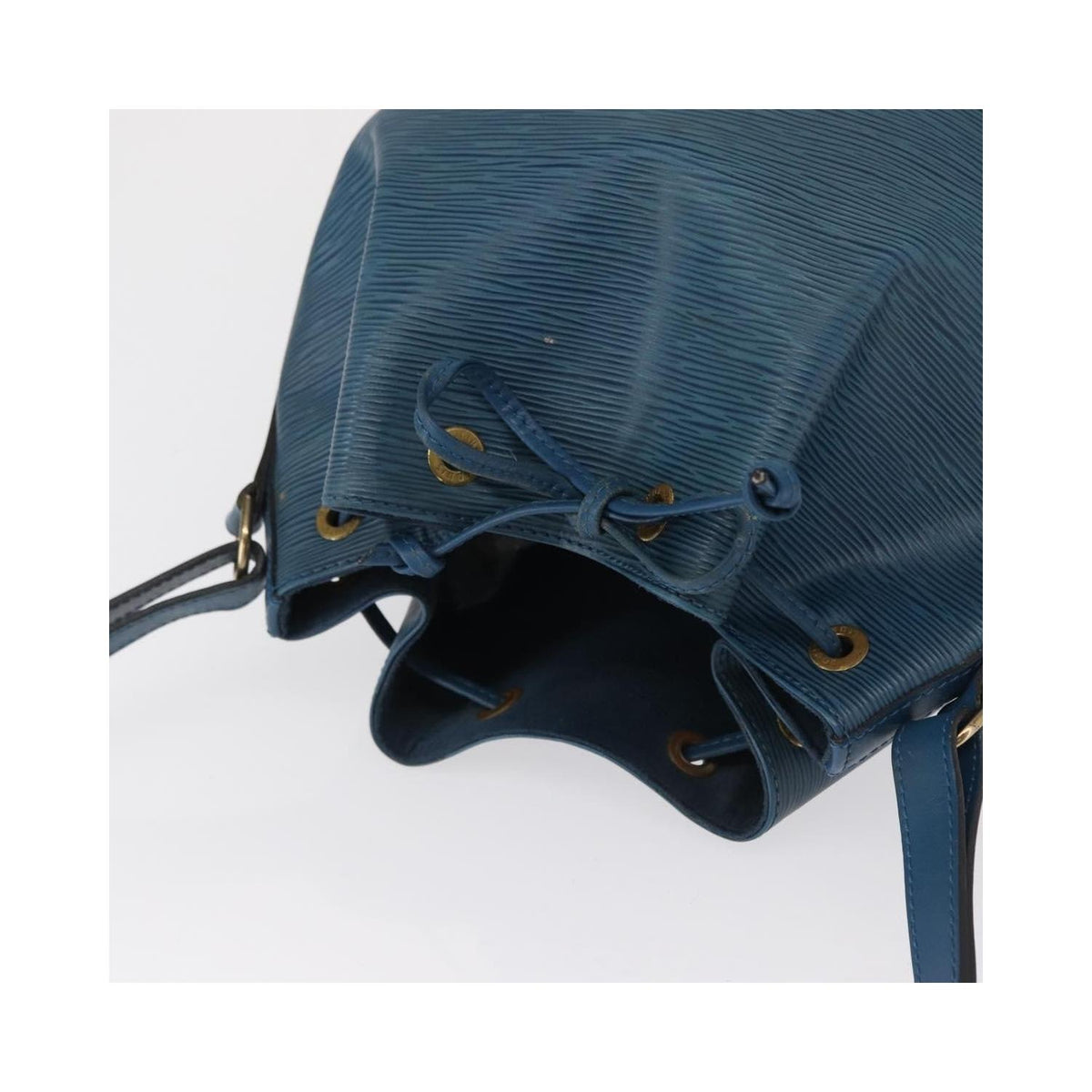 Sac Porté Épaule Louis Vuitton Petit Noe Medium Cuir - Bleu