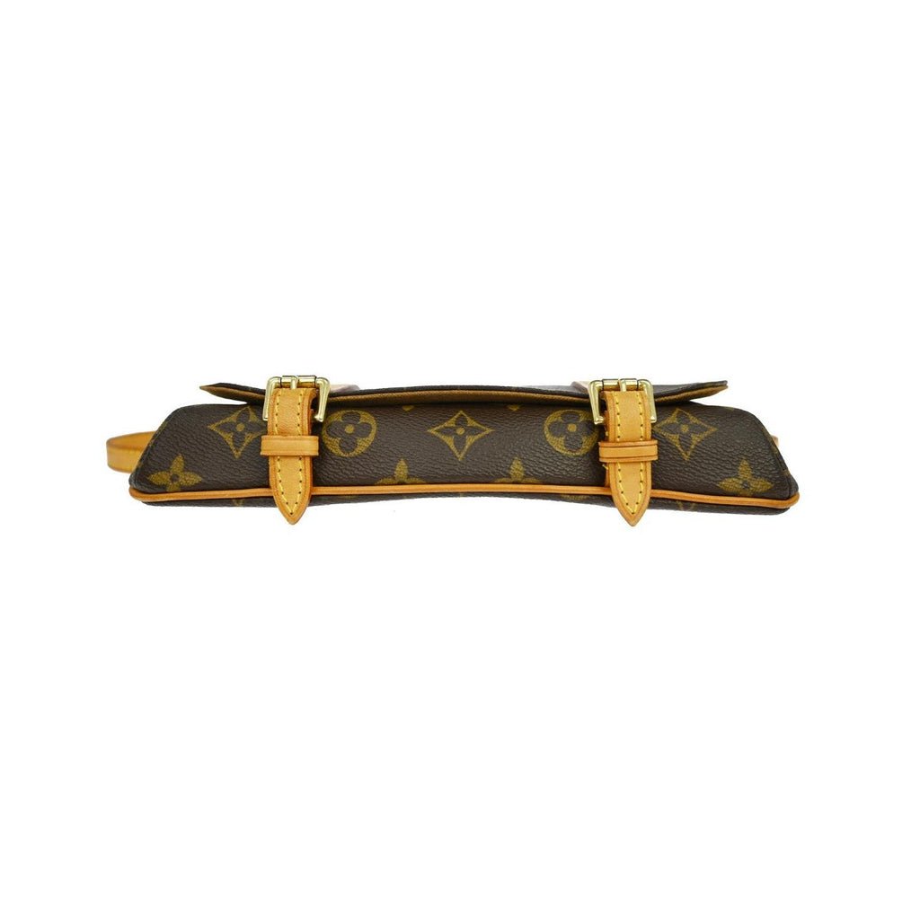 Pochette Louis Vuitton Marelle Toile - Marron