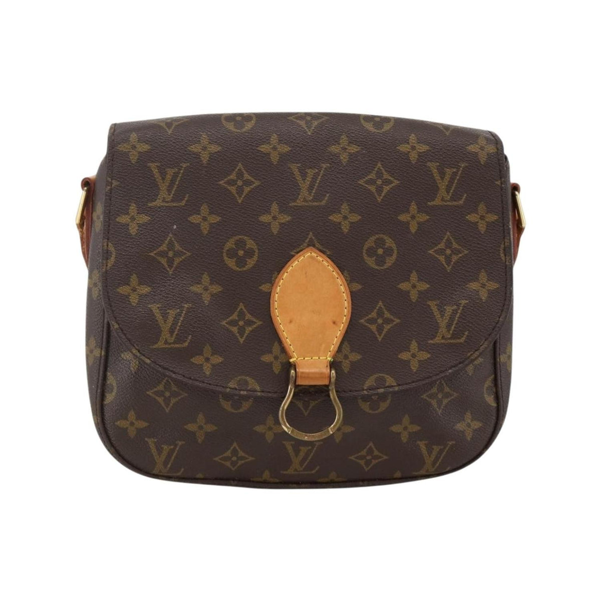 Sac À Main Louis Vuitton Saint Cloud Gm Toile - Marron