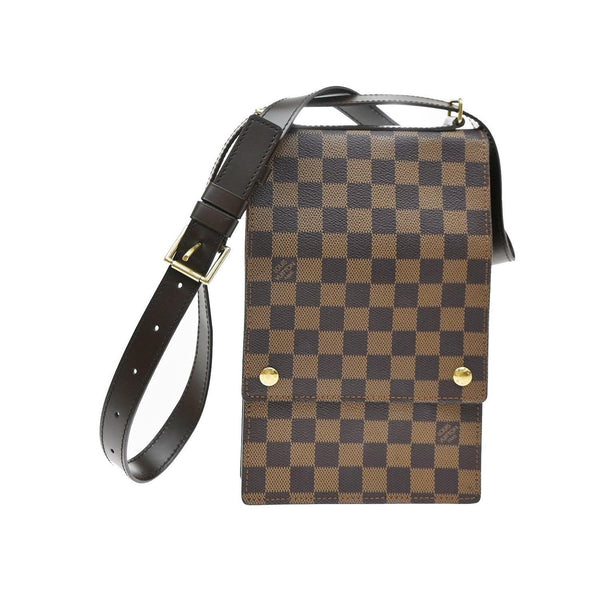 Louis Vuitton - Portobello Canvas Messenger Shoulder Bag - Brown