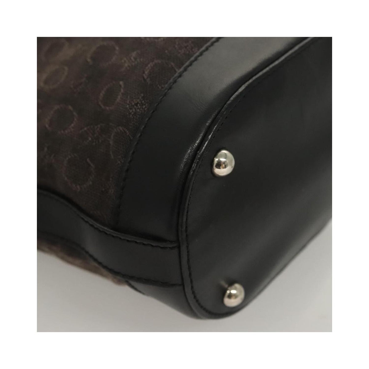 Sac À Main Celine C Macadam Handbag Toile - Noir