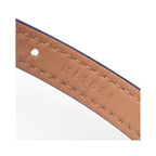 Bracelet Louis Vuitton Triple Tour Cuir Verni - Violet