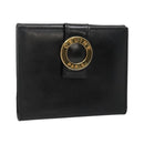 Celine Circle Logo Compact Wallet Leather Product Image