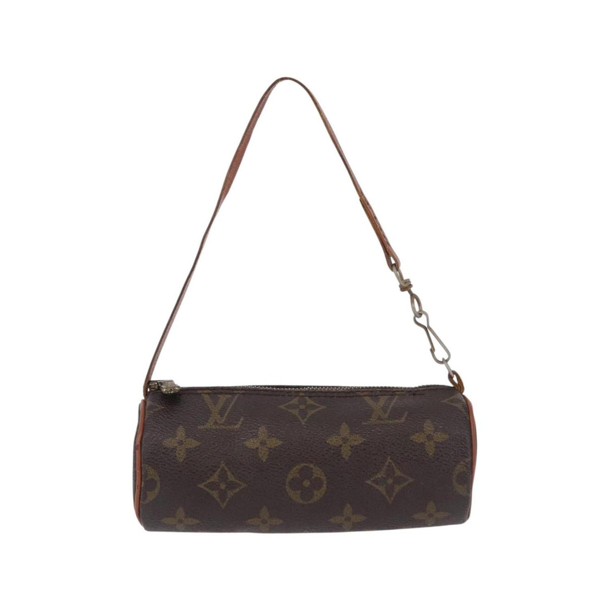 Pochette Louis Vuitton Papillon mini de lona marrón