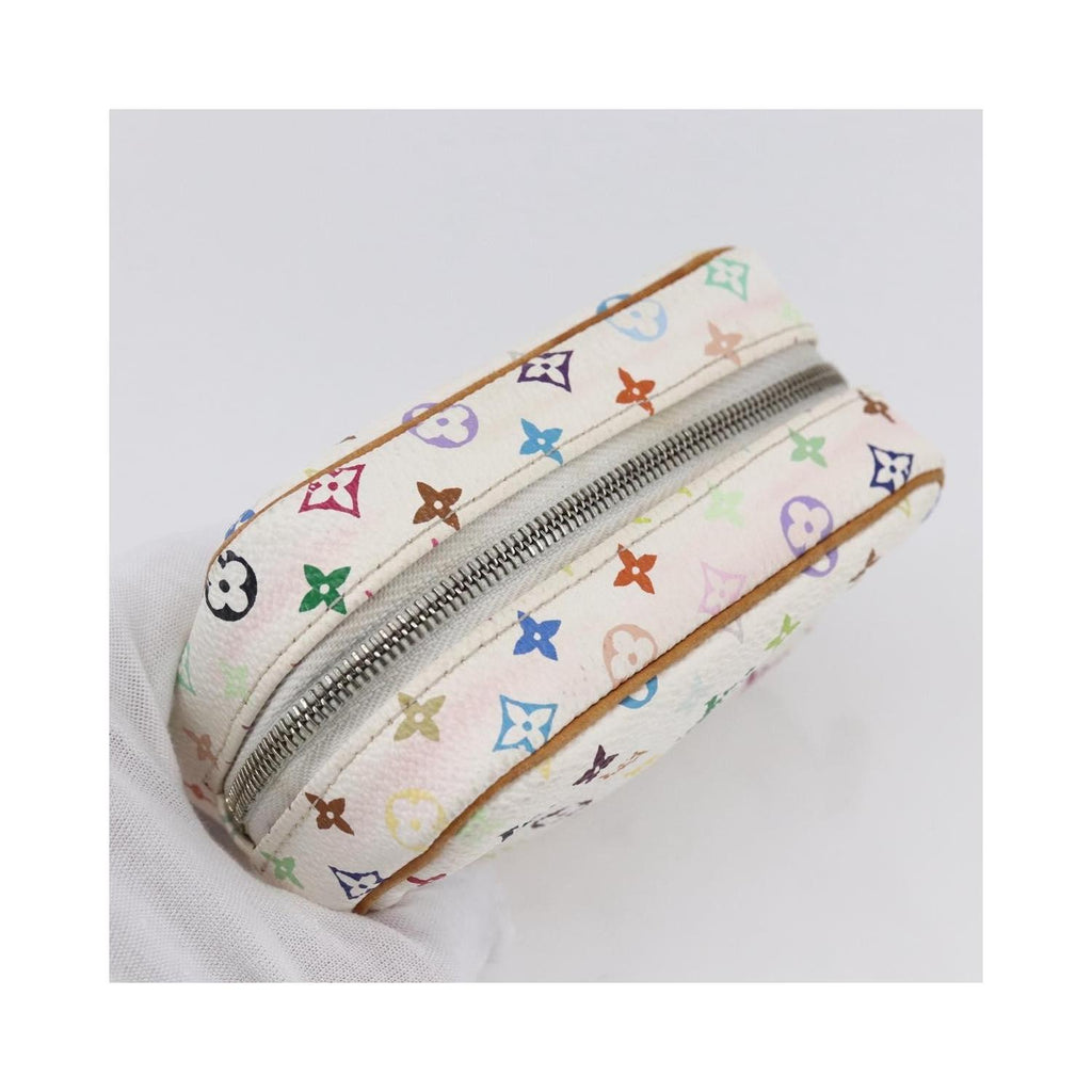 Pochette Louis Vuitton Wapity in tela - Bianca