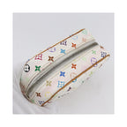 Pochette Louis Vuitton Wapity in tela - Bianca