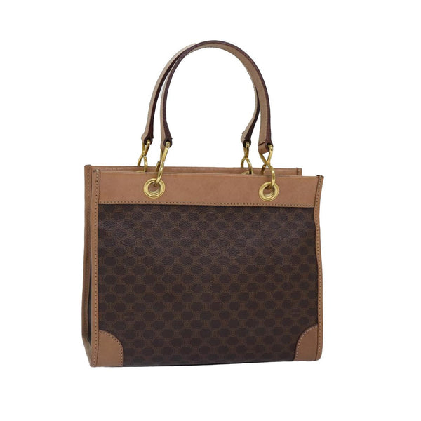 Bolso Celine Vintage Macadam Imagen del producto de lona y cuero