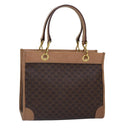 Celine Vintage Macadam Handbag Canvas and Leather Product Image