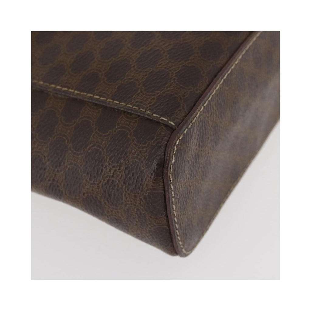 Pochette Celine Macadam Vanity Toile - Marron
