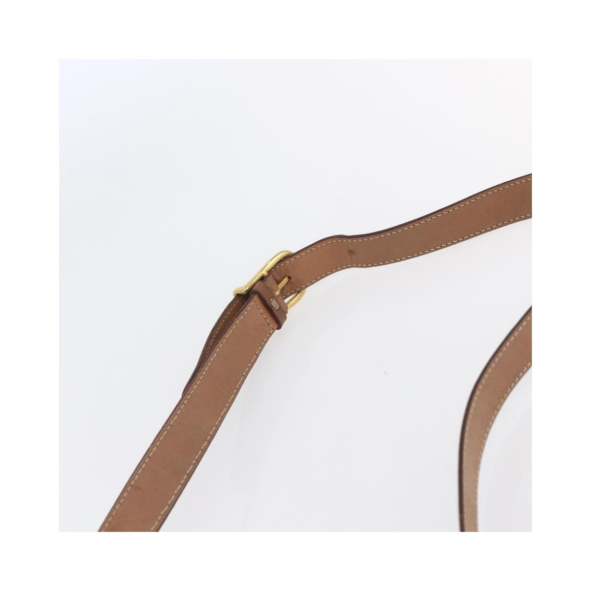 Sac Porté Épaule Celine Macadam Shoulder Bag Toile - Marron