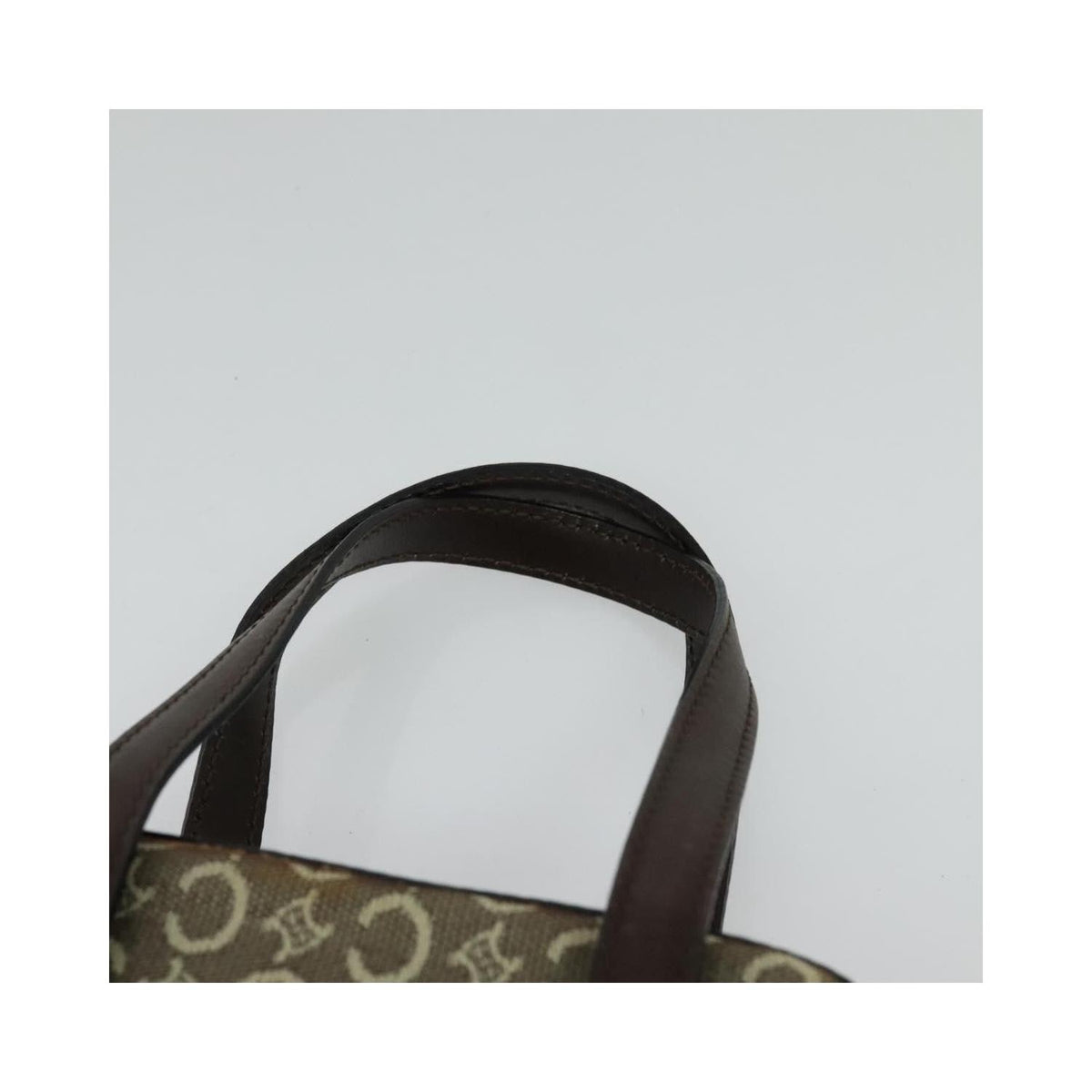 Sac À Main Celine C Macadam Toile - Gris