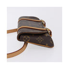 Sac À Main Louis Vuitton Marelle Waist Toile - Marron