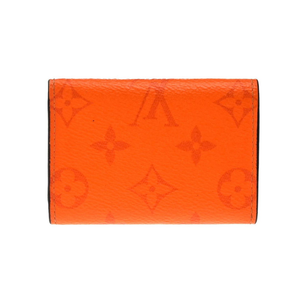 Portefeuille Louis Vuitton Discovery Compact Cuir - Orange