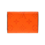 Portefeuille Louis Vuitton Discovery Compact Cuir - Orange