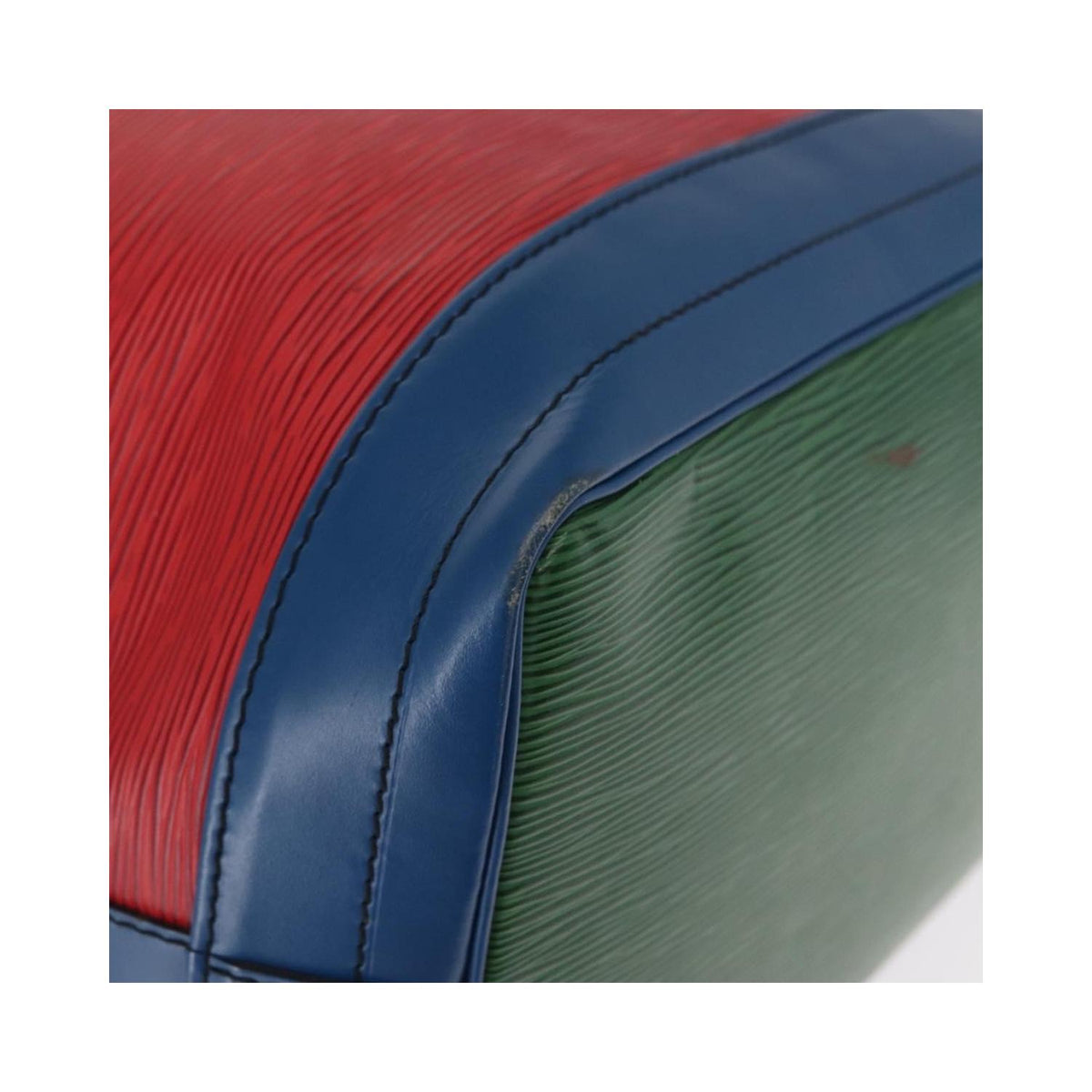 Sac Porté Épaule Louis Vuitton Tricolor Noe Handbag Large Cuir - Rouge