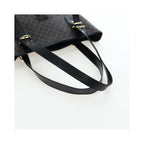 Sac Porté Épaule Celine C Macadam Tote Pvc - Noir