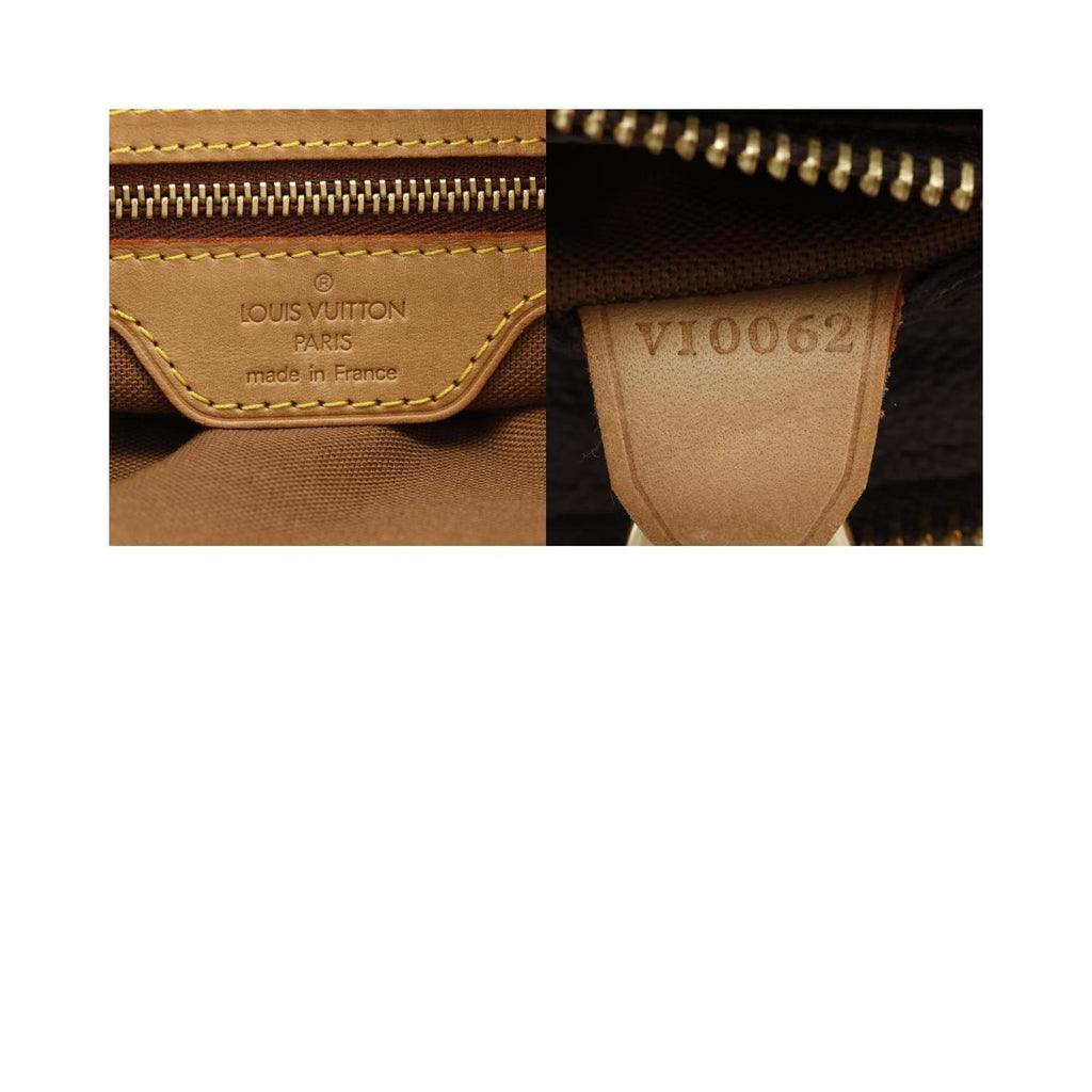 Cabas Louis Vuitton Cabas Piano Medium Toile - Marron