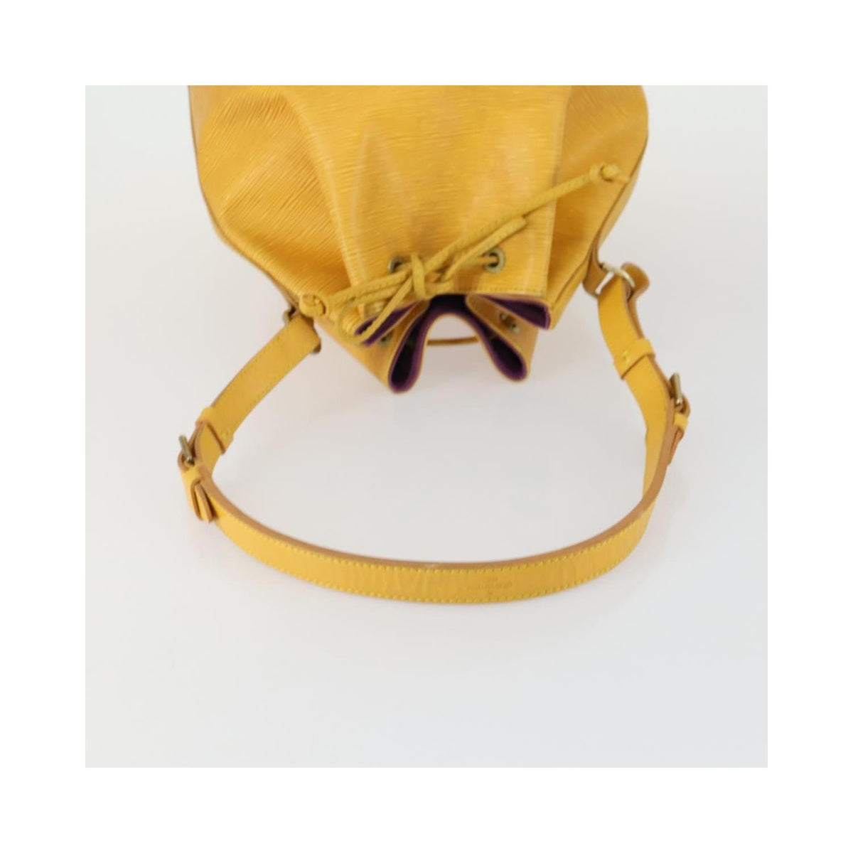Sac Porté Épaule Louis Vuitton Noe Handbag Cuir - Jaune