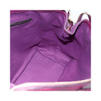 Cabas Saint Laurent Bicolor Muse Two Cabas Cuir - Violet