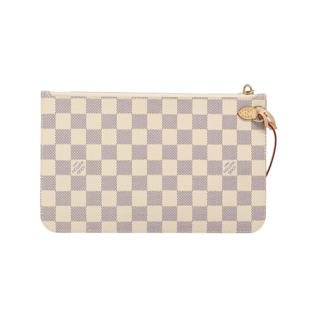 Louis Vuitton - Neverfull MM pouch in canvas - White