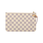 Louis Vuitton - Neverfull MM pouch in canvas - White