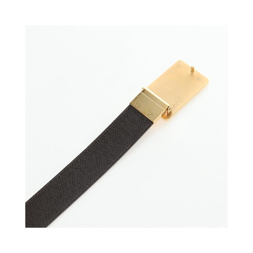 Ceinture Louis Vuitton Inventeur Belt Medium Toile - Marron