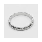 Bague Chanel Matelasse Platinum - Argent
