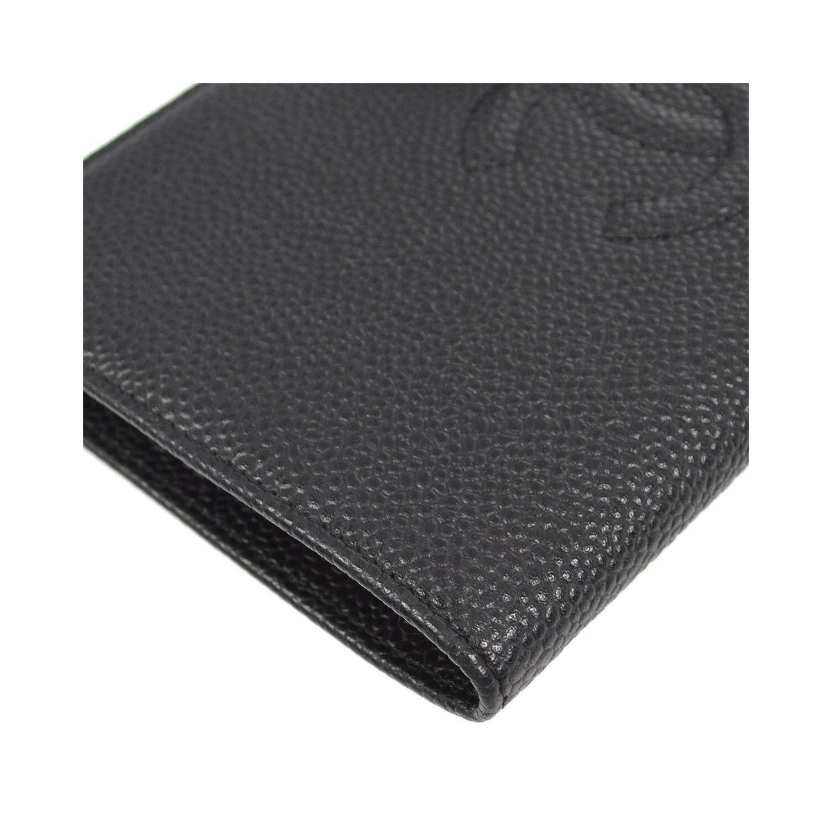 Portefeuille Chanel Timeless Cc French Long Cuir - Noir